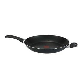   Heat Indicator 13.5 Inch Family Fry Pan / Sauce Pan Cookware, Black