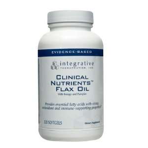  Clinical Nutrients Flax Oil 120 Softgels Health 