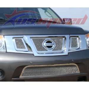  2008 Nissan Armada Polished Wire 3Pc Mesh Grille 