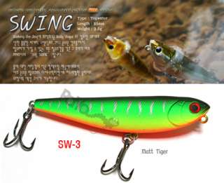 PAYO SWING Pencilbait Topwater Bass Pike Lure 85mm 9.5g SW3  
