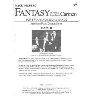Fantasy on Themes From Bizets Carmen (For Two Pianos, Eight Hands 