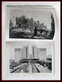 Official Pictures of the 1934 Worlds Fair   Excellent  