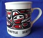 COFFEE MUG Cup SEATTLE Canada Pacific Northwest Indian 