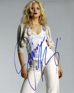  signed in person by model jaime king this item is guaranteed to pass