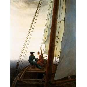  FRAMED oil paintings   Caspar David Friedrich   24 x 32 