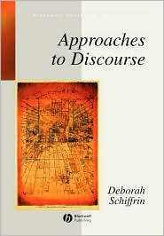   , Vol. 8, (0631166238), Deborah Schiffrin, Textbooks   