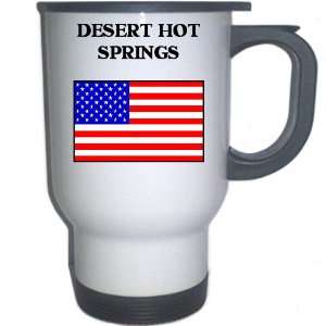 US Flag   Desert Hot Springs, California (CA) White Stainless Steel 