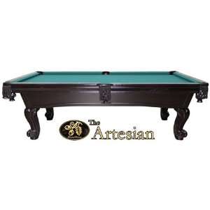 The Artesian Pool Table (Mahogany Finish)  Sports 