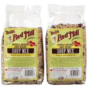 Bobs Red Mill Whole Grains and Beans Soup Mix, 26 oz, 2 pk  