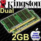 Kingston 1GB KTA MB667/1G Apple i Mac Laptop DDR2 667 * LOT **