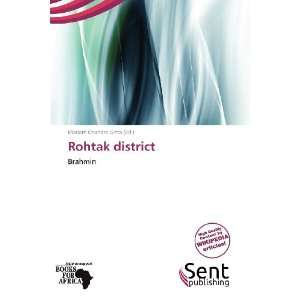    Rohtak district (9786138641810) Mariam Chandra Gitta Books