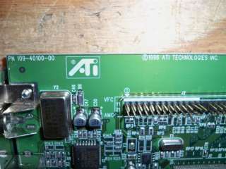 ATI 109 40100 00 3D Rage II + DVD PCI VGA Video Card  