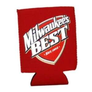    Milwaukees Best Beer Can Koozie Huggie Red