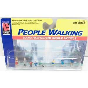   Like 1188 HO Scale Hand Painted Figures (People Walking) Toys & Games
