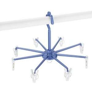  Whitmor 6171 840 Clip & Drip Hangers With 8 Clips, Blue 