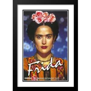 Frida 32x45 Framed and Double Matted Movie Poster   Style D   2002 