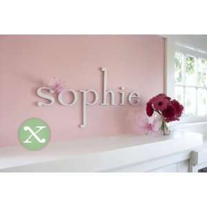 Wooden Hanging Wall Letters  x    White Hanging Decorative Wood 