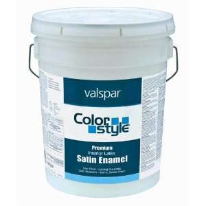   White ColorStyle Interior Latex Satin Enamel Wall Paint   44 26900 5G