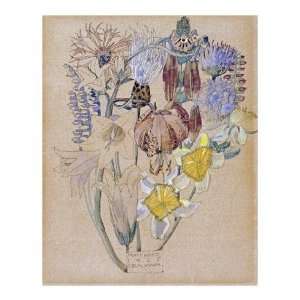  Charles Rennie Mackintosh   Mont Louis   Flower Study 