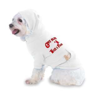  Give Blood Tease a Parakeet Hooded (Hoody) T Shirt with 