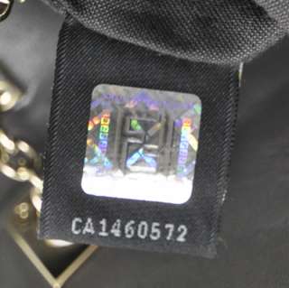 FENDI Leather Chain Baguette Shoulder Bag Purse Gray FF  
