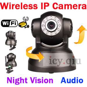 Wireless IP Camera Network WIFI Audio Webcam Night Vision 11 LED 