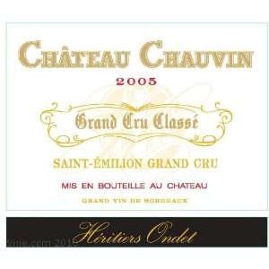  Chateau Chauvin 2005 Grocery & Gourmet Food