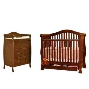 AFG International Furniture 304M Set Athena Spring Convertible Crib 