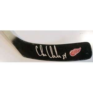  Chris Chelios Autographed Stick   Jsa Coa Sports 