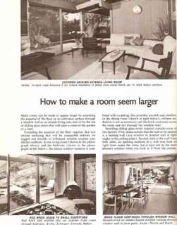 1967 MID CENTURY MODERN HOME DESIGN PLANS CASE STUDY HOUSES  