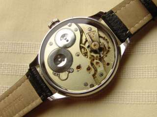 48mm steel IWC antique watch c 1911  