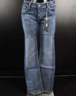 NWT Womens CELLO Boot Cut Jeans EMBOSSED FLEURS & CRYSTALS  