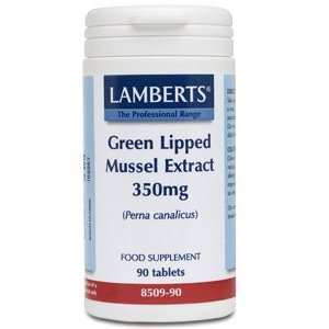  Lamberts Green Lipped Mussel Extract 350mg 90 tablets 