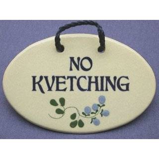 No kvetching. Mountain Meadows ceramic plaques and wall tiles with 