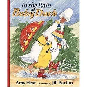  In the Rain with Baby Duck [Hardcover] Amy Hest Books