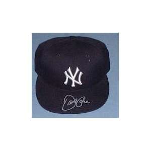  David Cone Autographed Yankee Cap