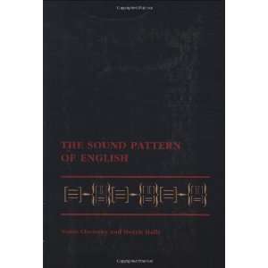    The Sound Pattern of English [Paperback] Noam Chomsky Books