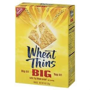 Nabisco Wheat Thins Crackers, Big, 8 oz Grocery & Gourmet Food