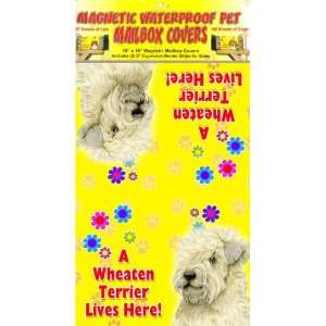 Wheaten Terrier 18 x 18 Fully Magnetic Dog Mailbox Cover