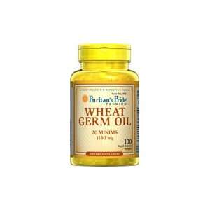  Wheat Germ Oil 1130 mg 1130 mg 100 Softgels Everything 