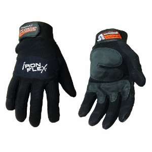 Steiner 09613X Ironflex Work Gloves, Classic Synthetic Leather Black 