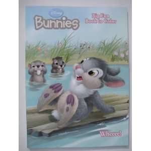  Disney Bunnies Big Fun Book to Color ~ Wheee 