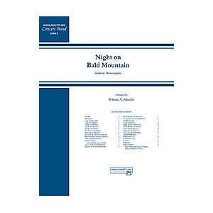 Night on Bald Mountain Conductor Score & Parts Concert Band Music by 