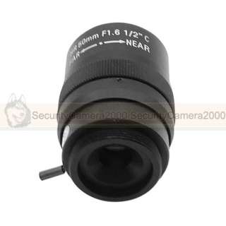 F1.6 C Mount 50mm Focus Lens for CCTV Cameras  