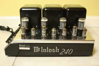 Vintage McIntosh MC240 Amplifier   All Original   Exc Cond   All 