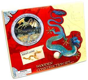   Dragonology Wooden Puzzle Asian Lung by Sababa Toys