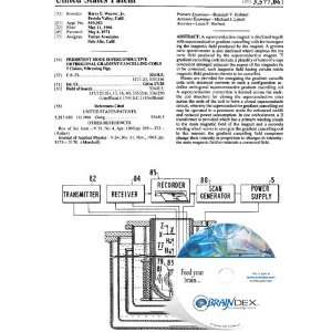 NEW Patent CD for PERSISTENT MODE SUPERCONDUCTIVE ORTHOGONAL GRADIENT 