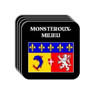  Rhone Alpes   MONSTEROUX MILIEU Set of 4 Mini Mousepad 