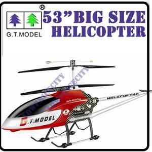 HUGE 53 Inch 8006 RC Helicopter 3.5 Ch Metal GYRO Extr  