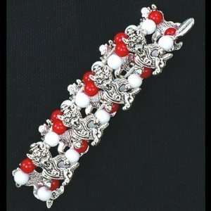   Wolfpack Double Stretch Bracelet NCAA College Athletics Sports